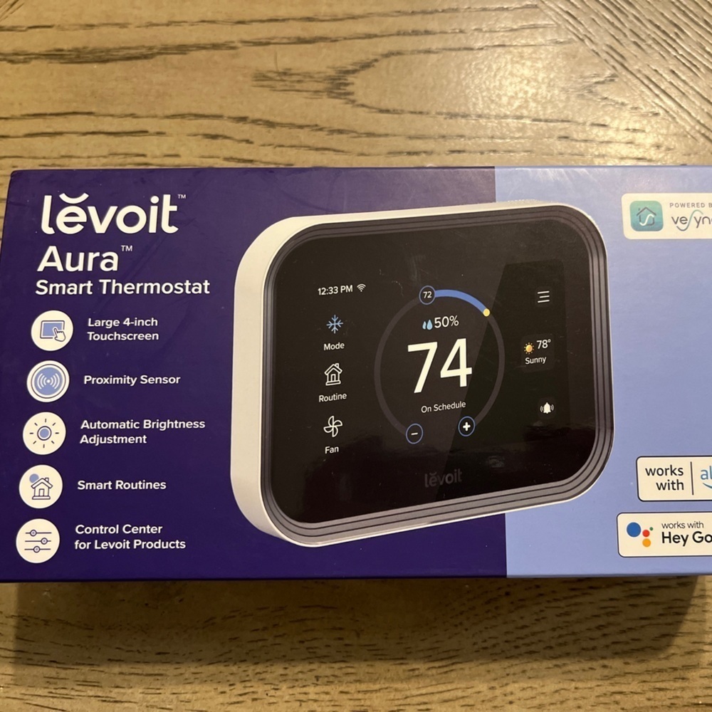 LEVOIT Smart Thermostat For Home WiFi Programmable Digital Thermostat Smart